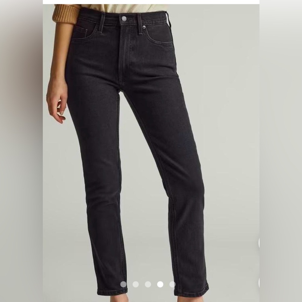 NWT Everlane Women's Straight Leg Jeans - Black